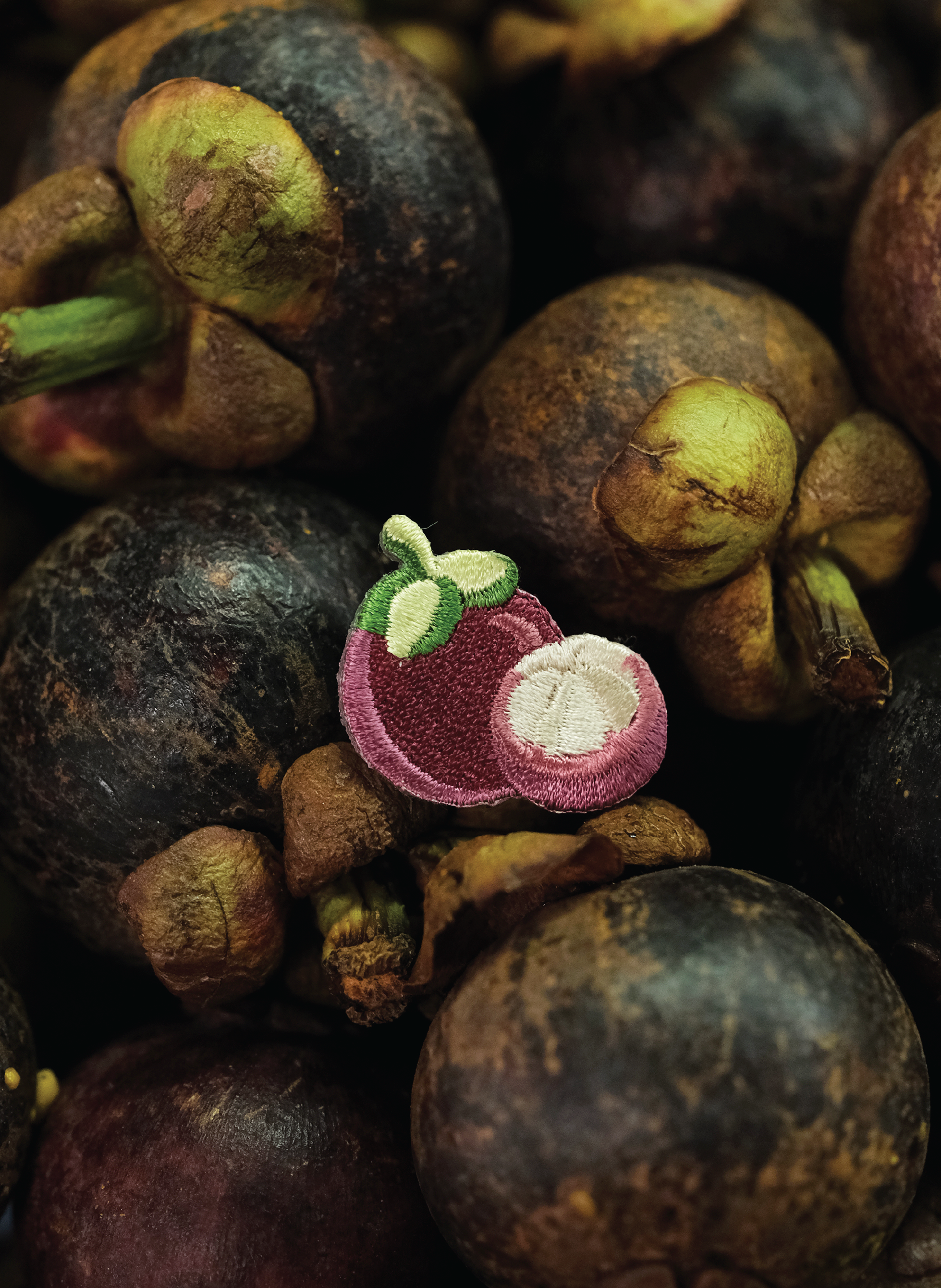 Mangosteen Embroidery Pin