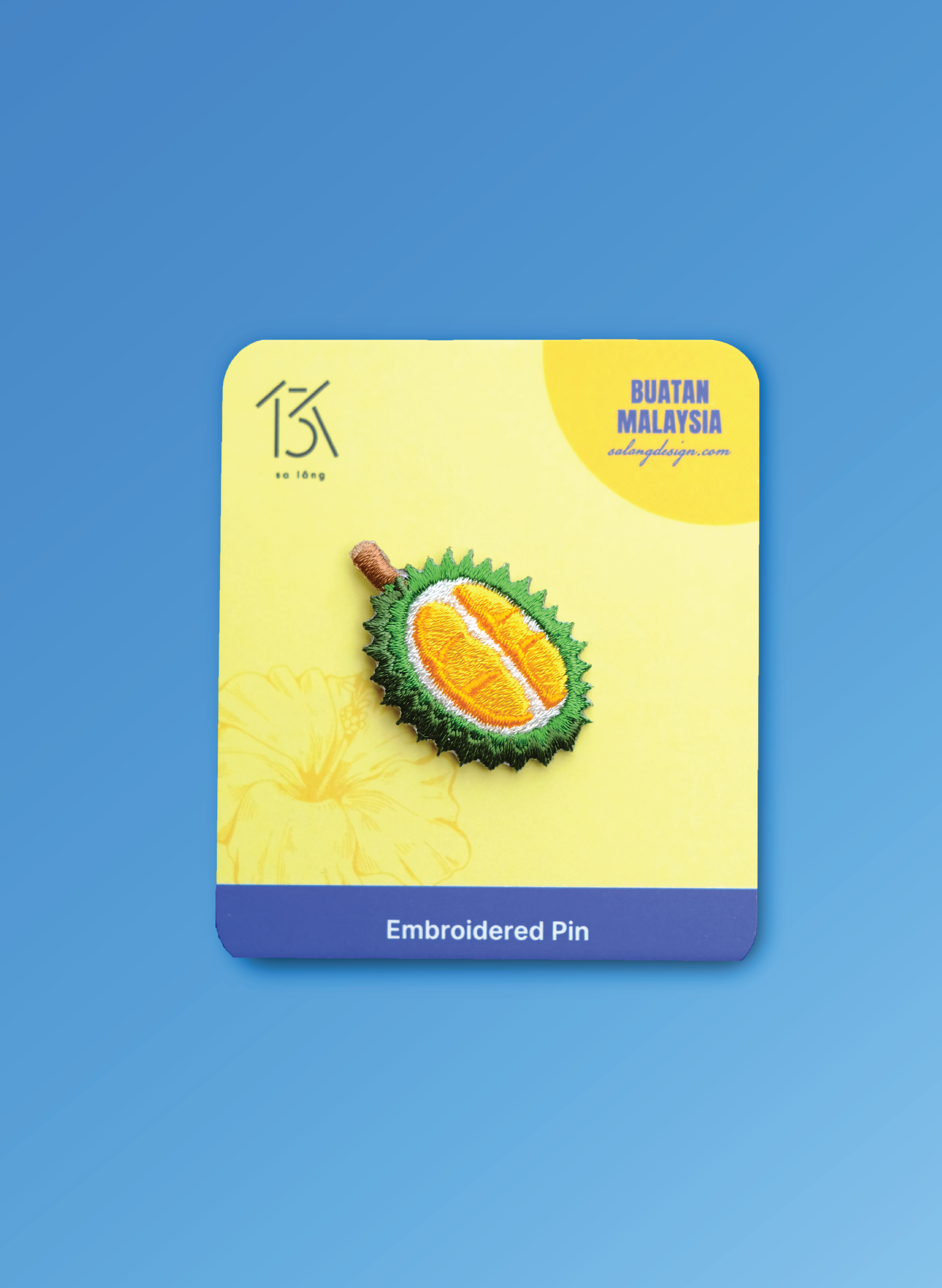 Durian Embroidery Pin