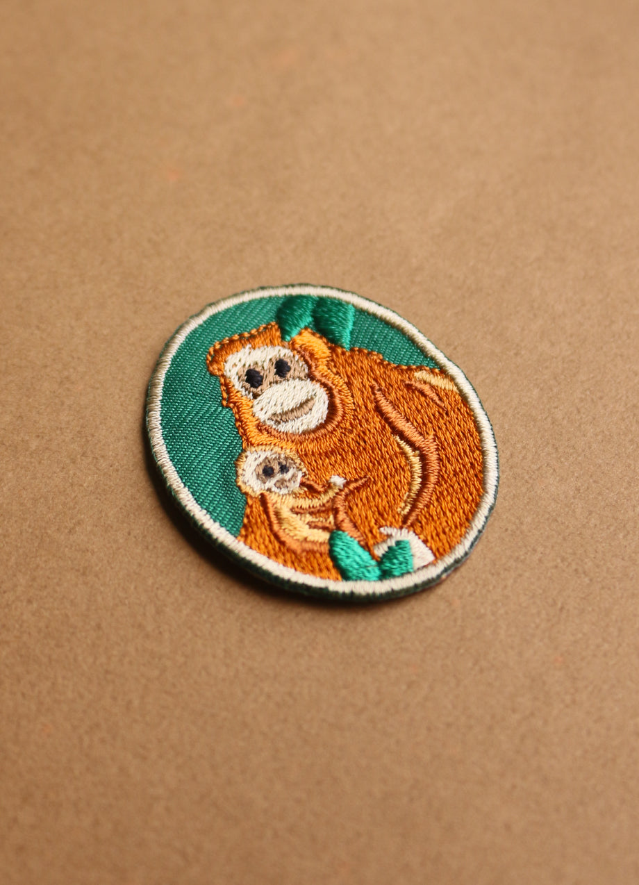Orang Utan Iron on Patch