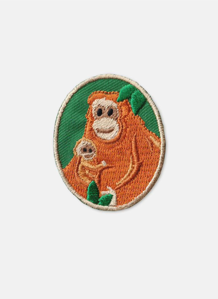 Orang Utan Iron on Patch