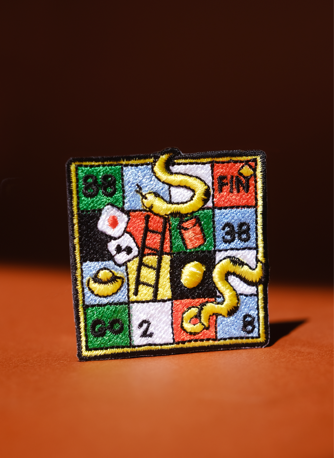 Snakes & Ladders Iron On Patch