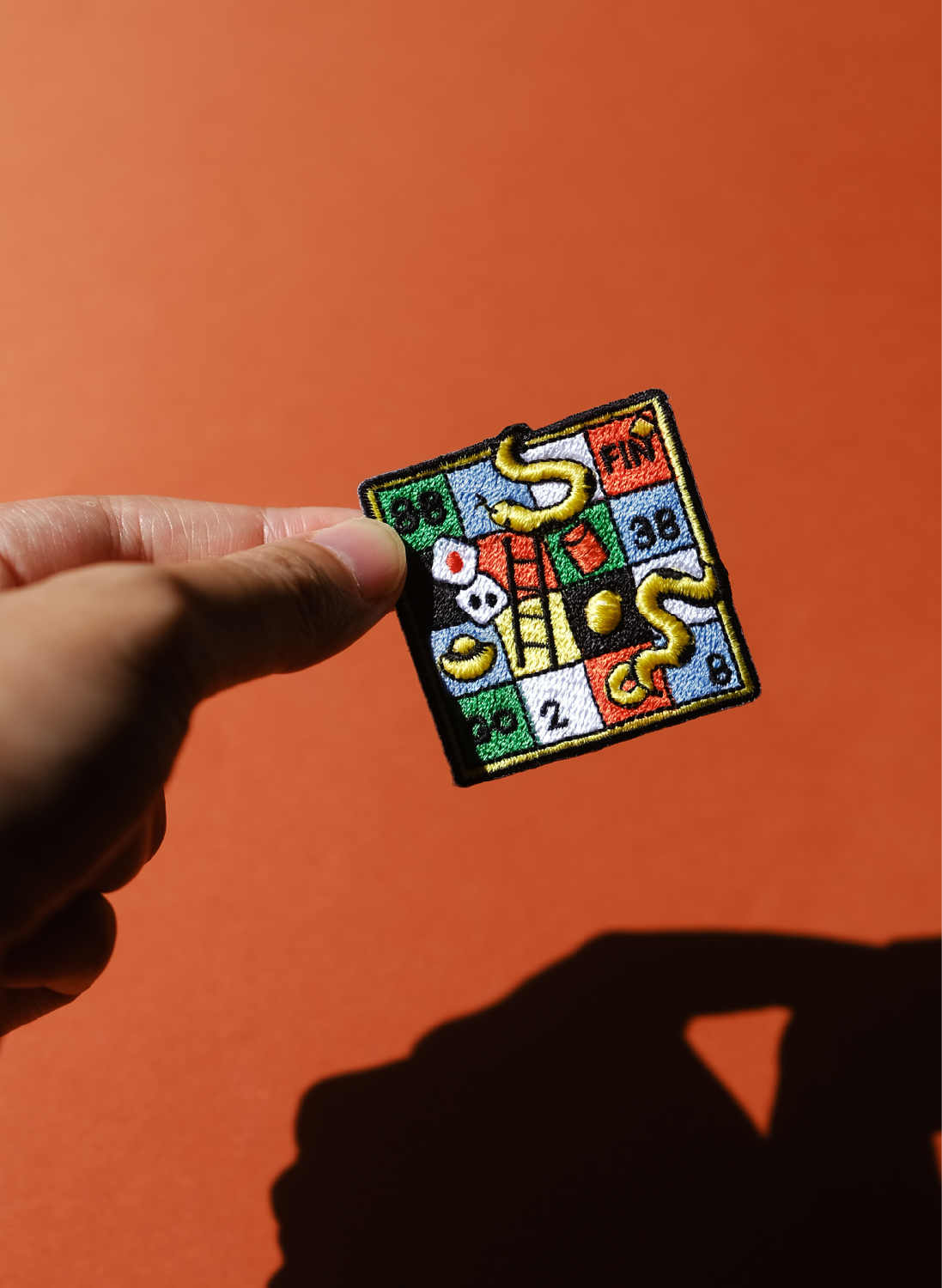 Snakes & Ladders Iron On Patch