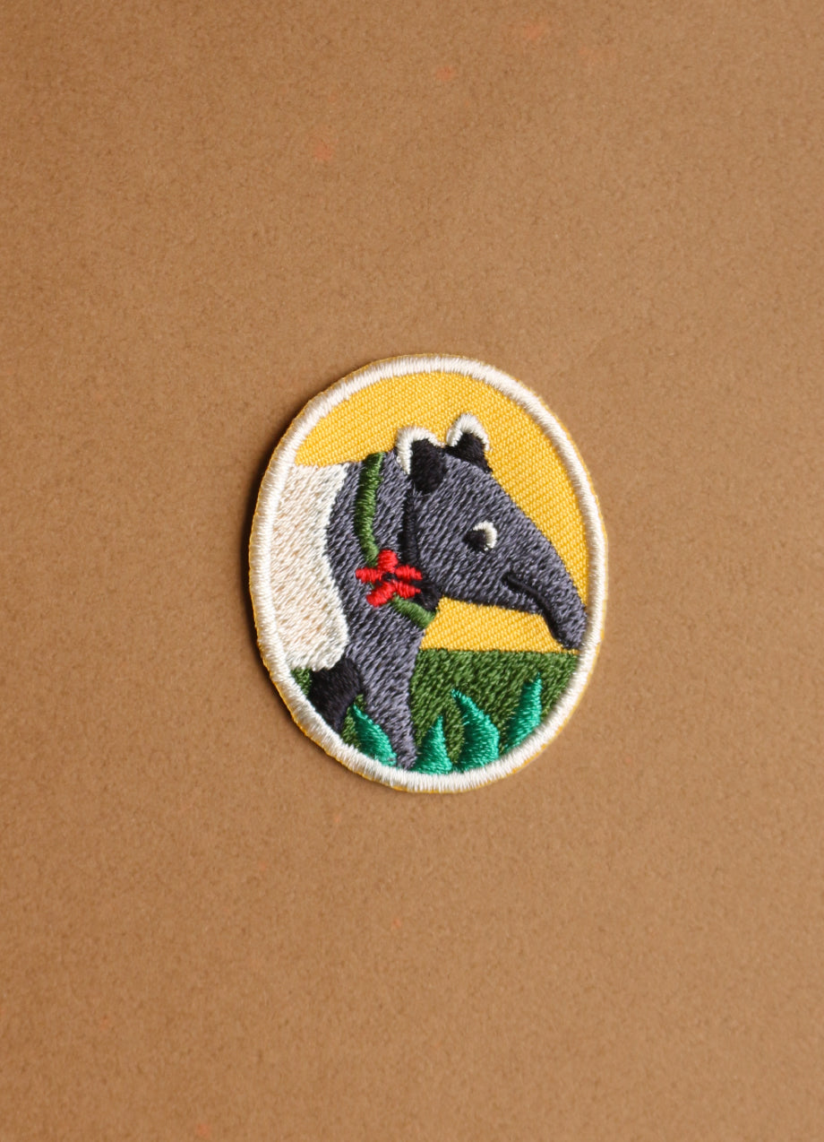Malayan Tapir Iron on Patch