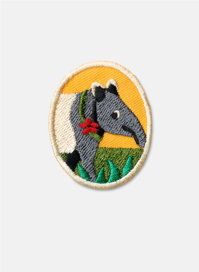 Malayan Tapir Iron on Patch