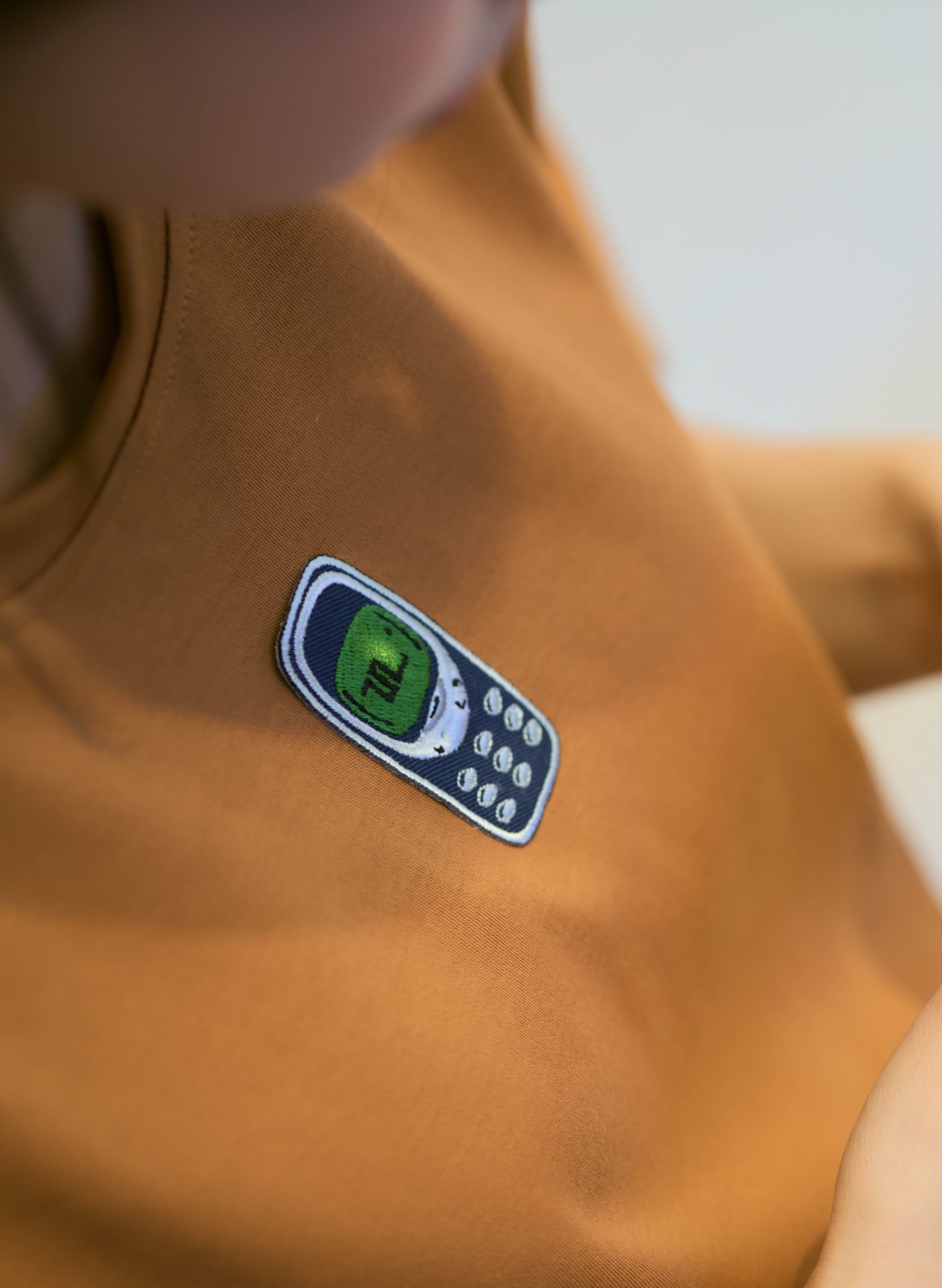 Nokia Embroidery Graphic Tee