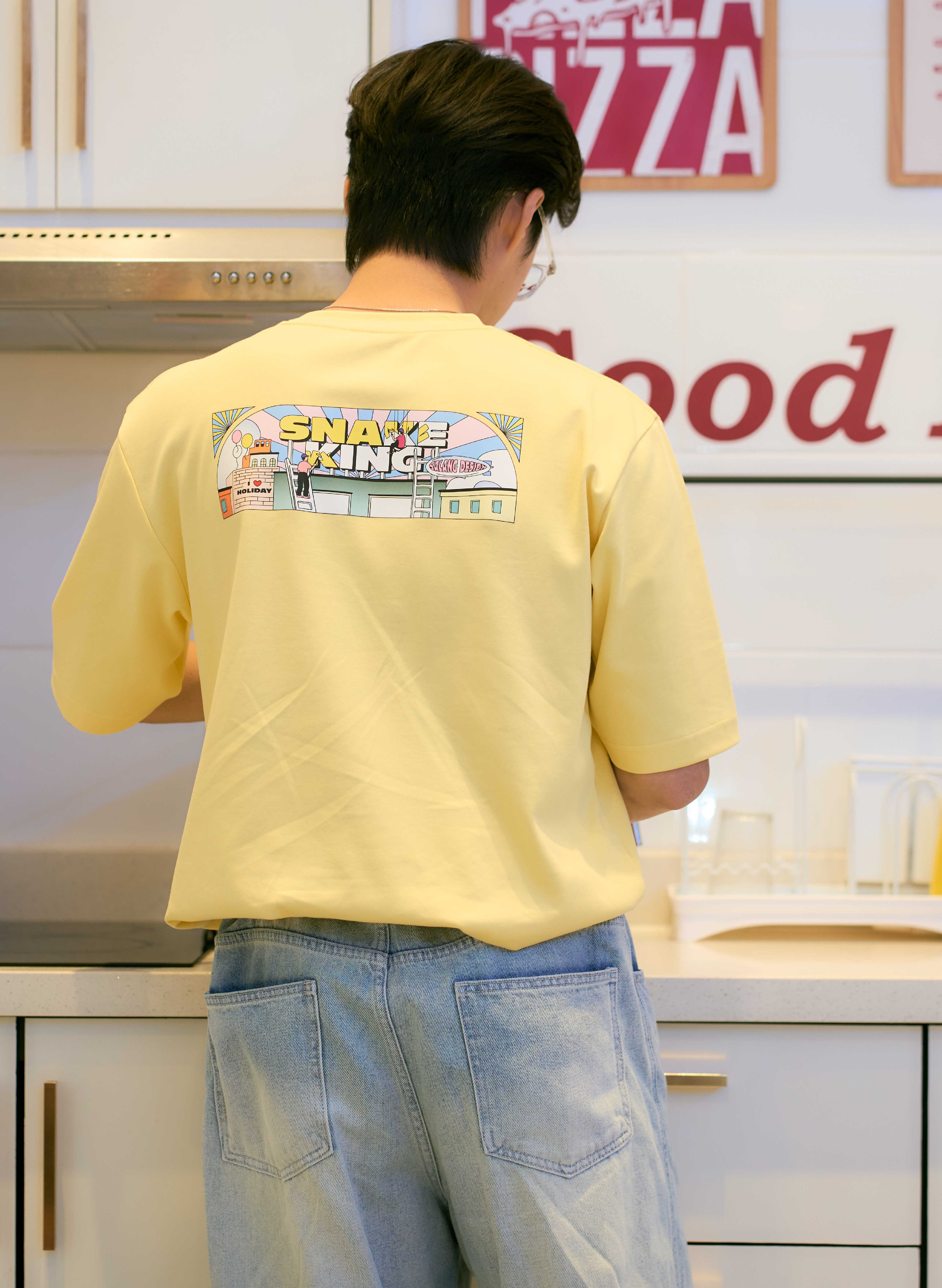 Nokia Embroidery Graphic Tee