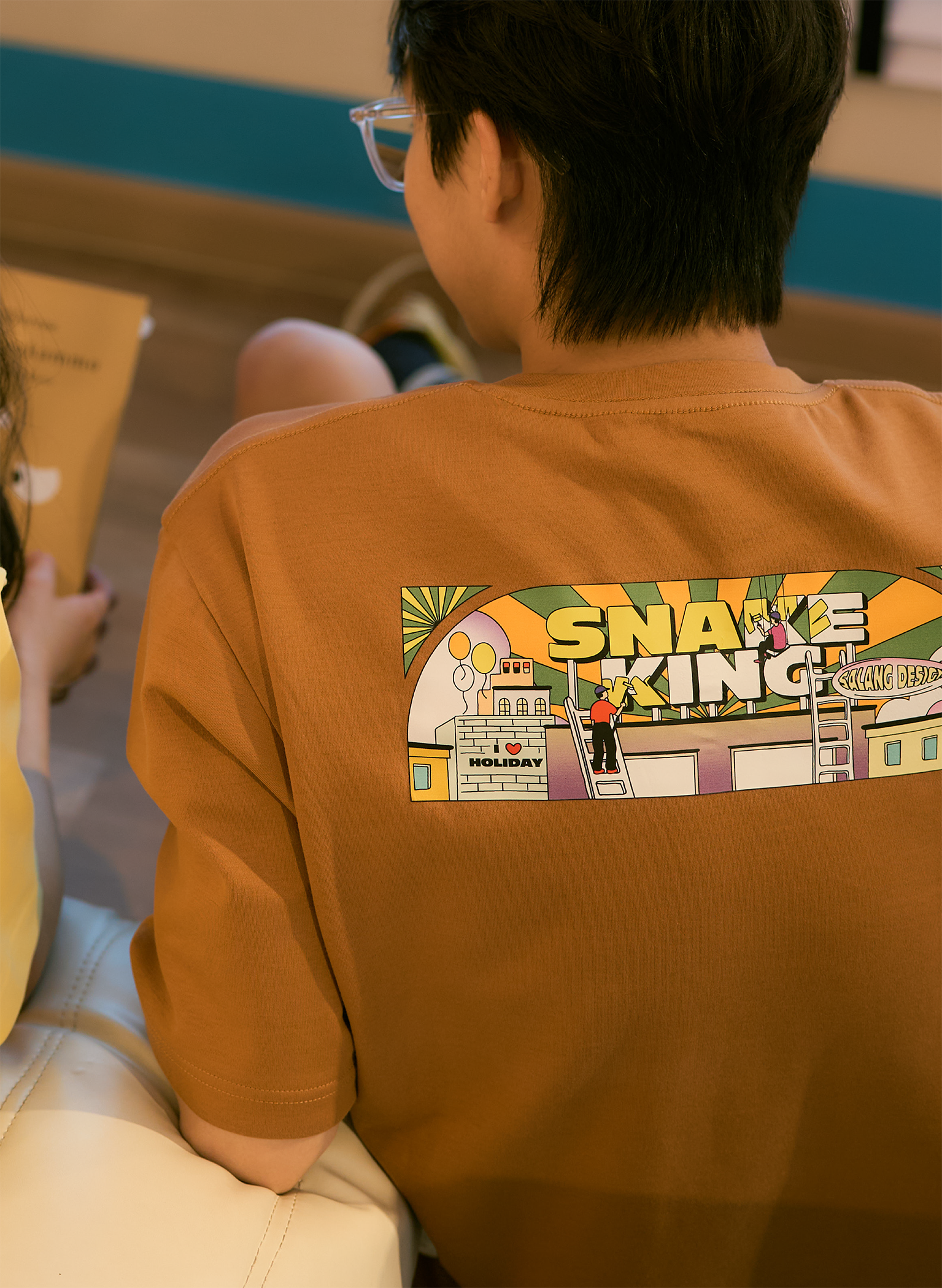 Nokia Embroidery Graphic Tee