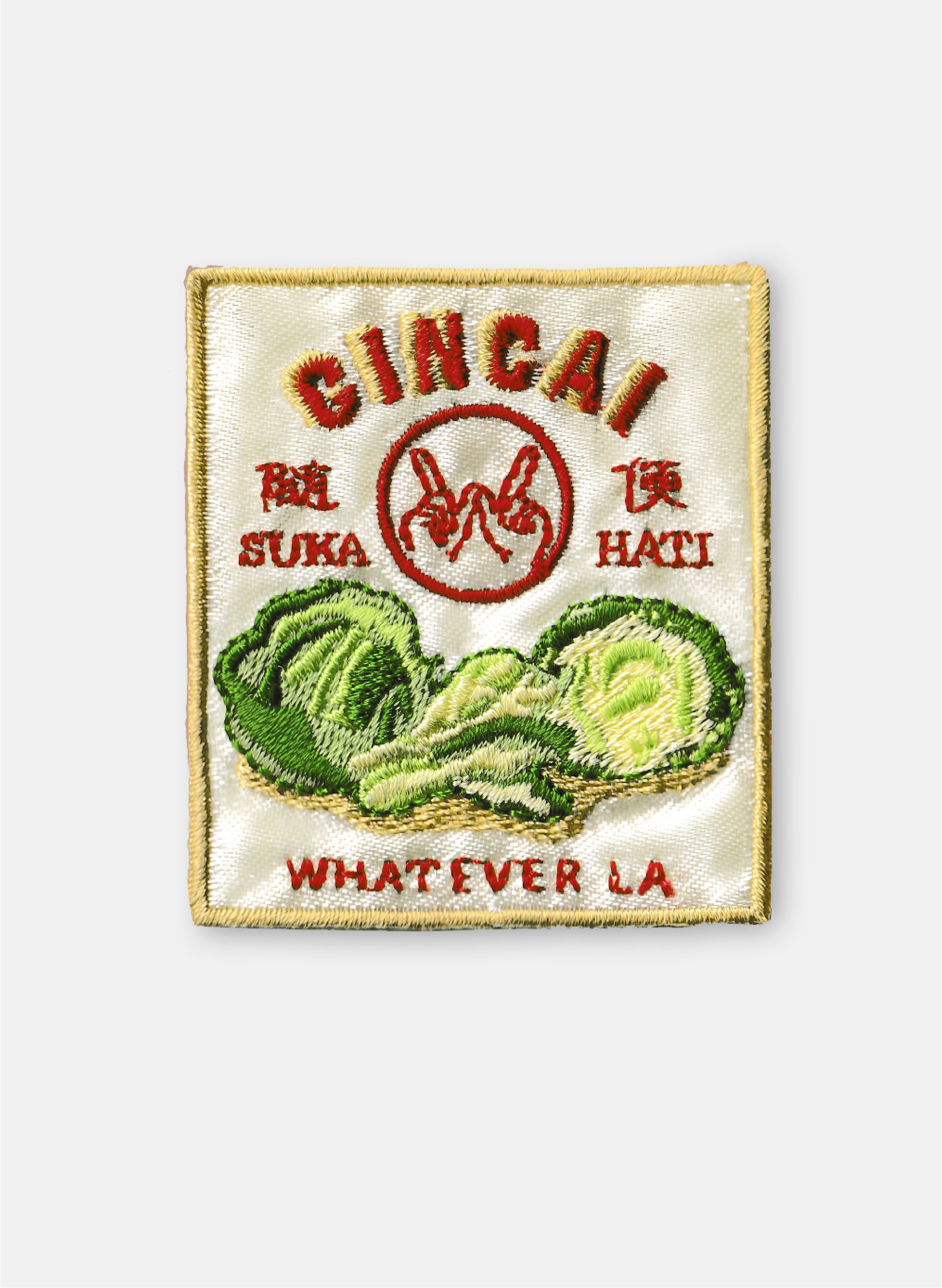 Cincai Iron On Patch