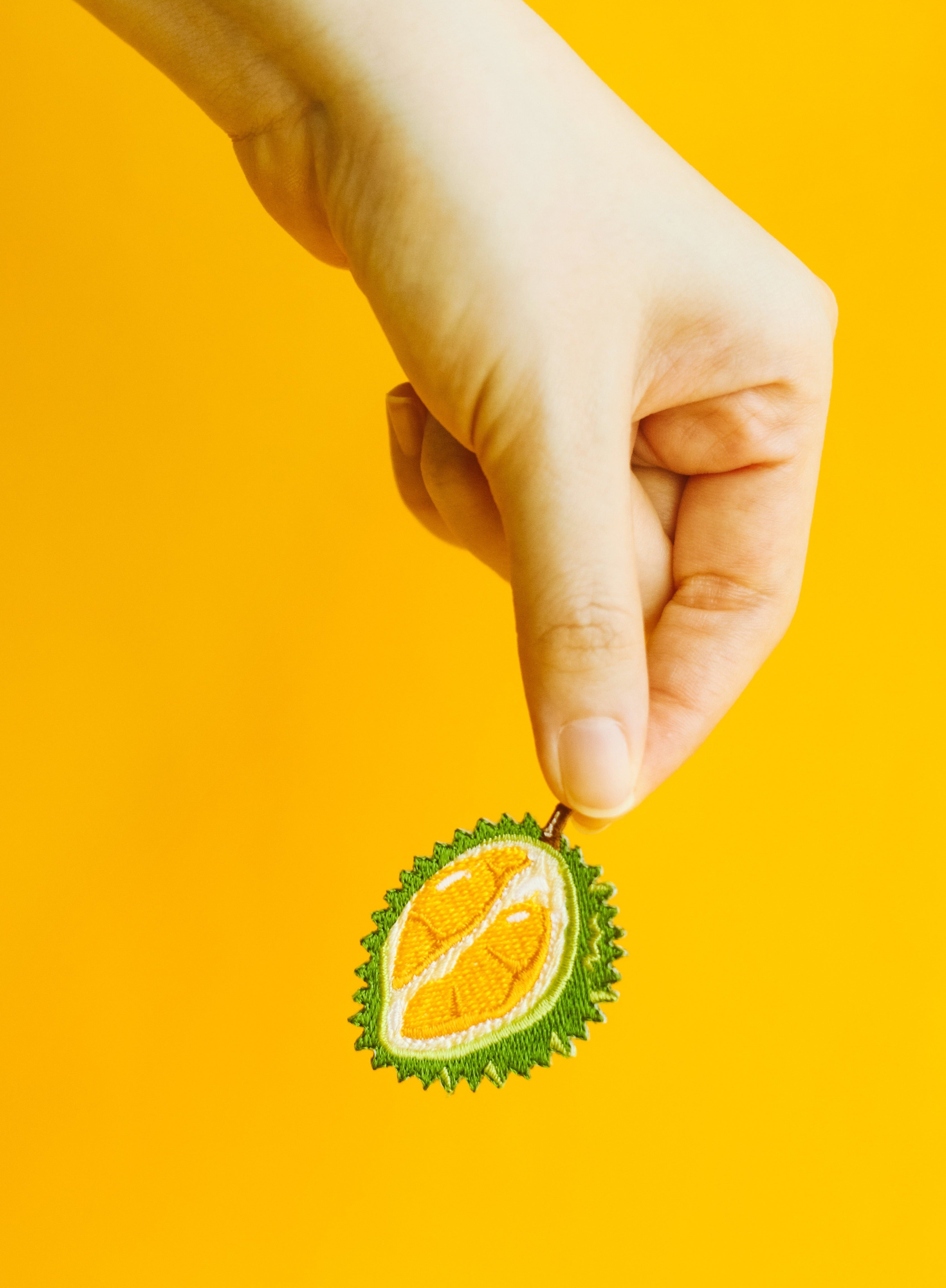 Durian Iron On Patch