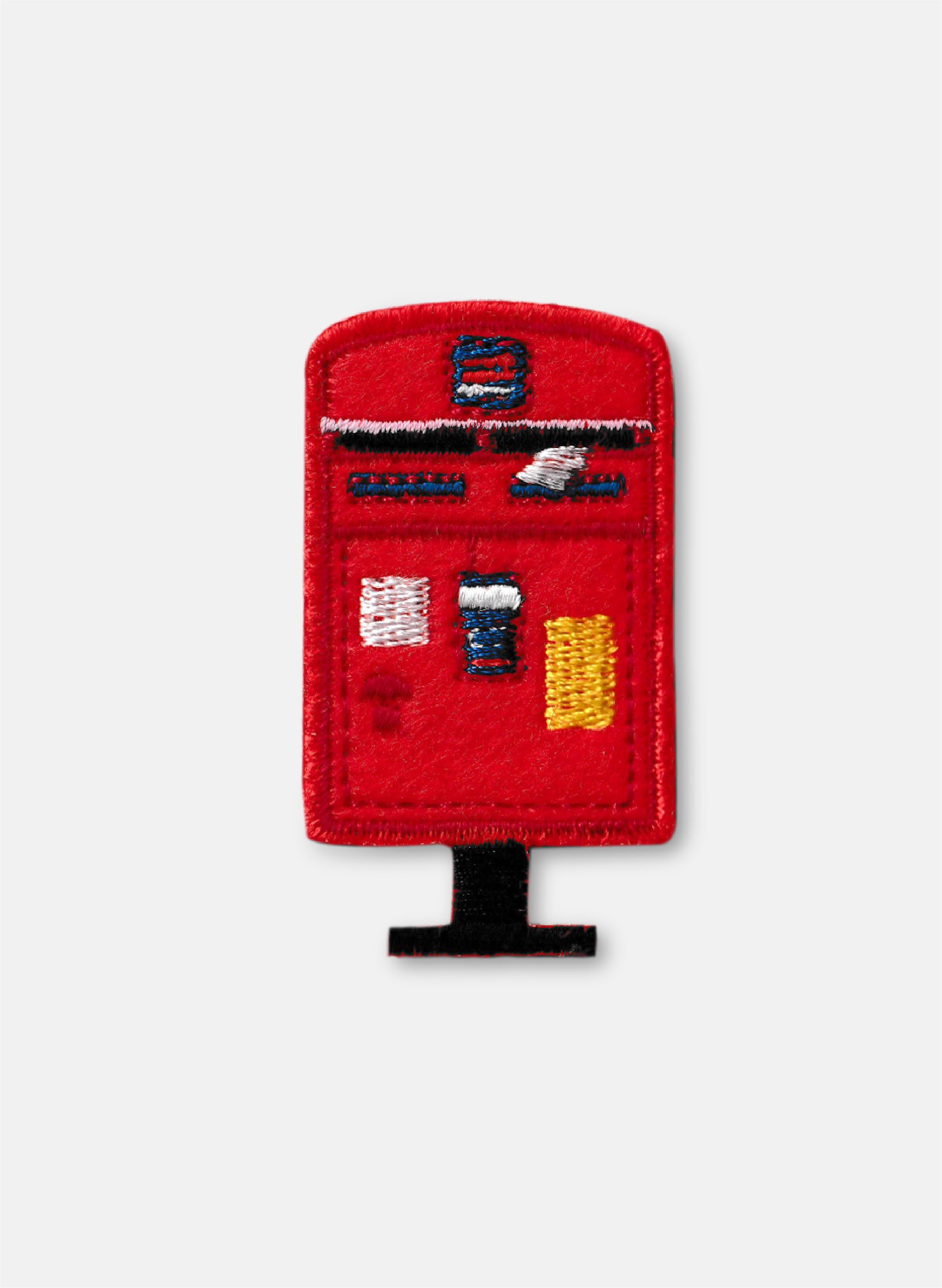 Mail Box Iron On Patch