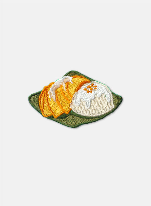 Mango Sticky Rice Iron On Patch