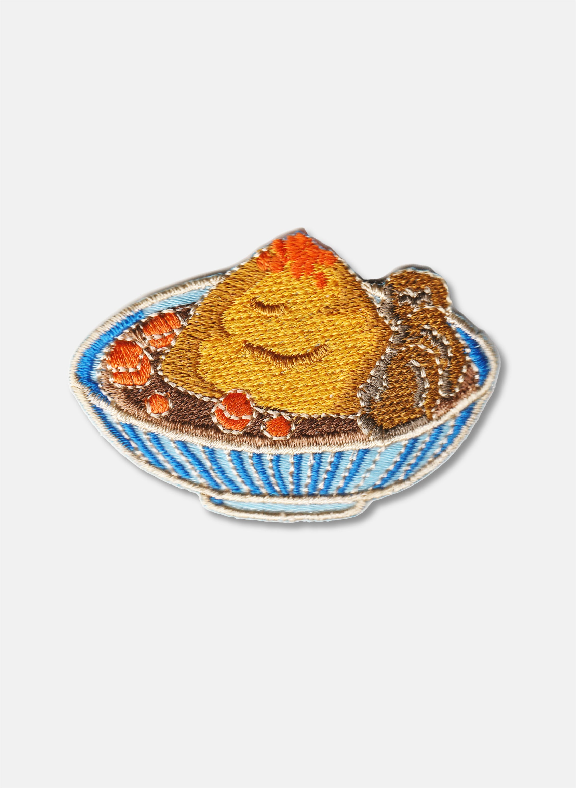 Omu Rice Iron on Patch