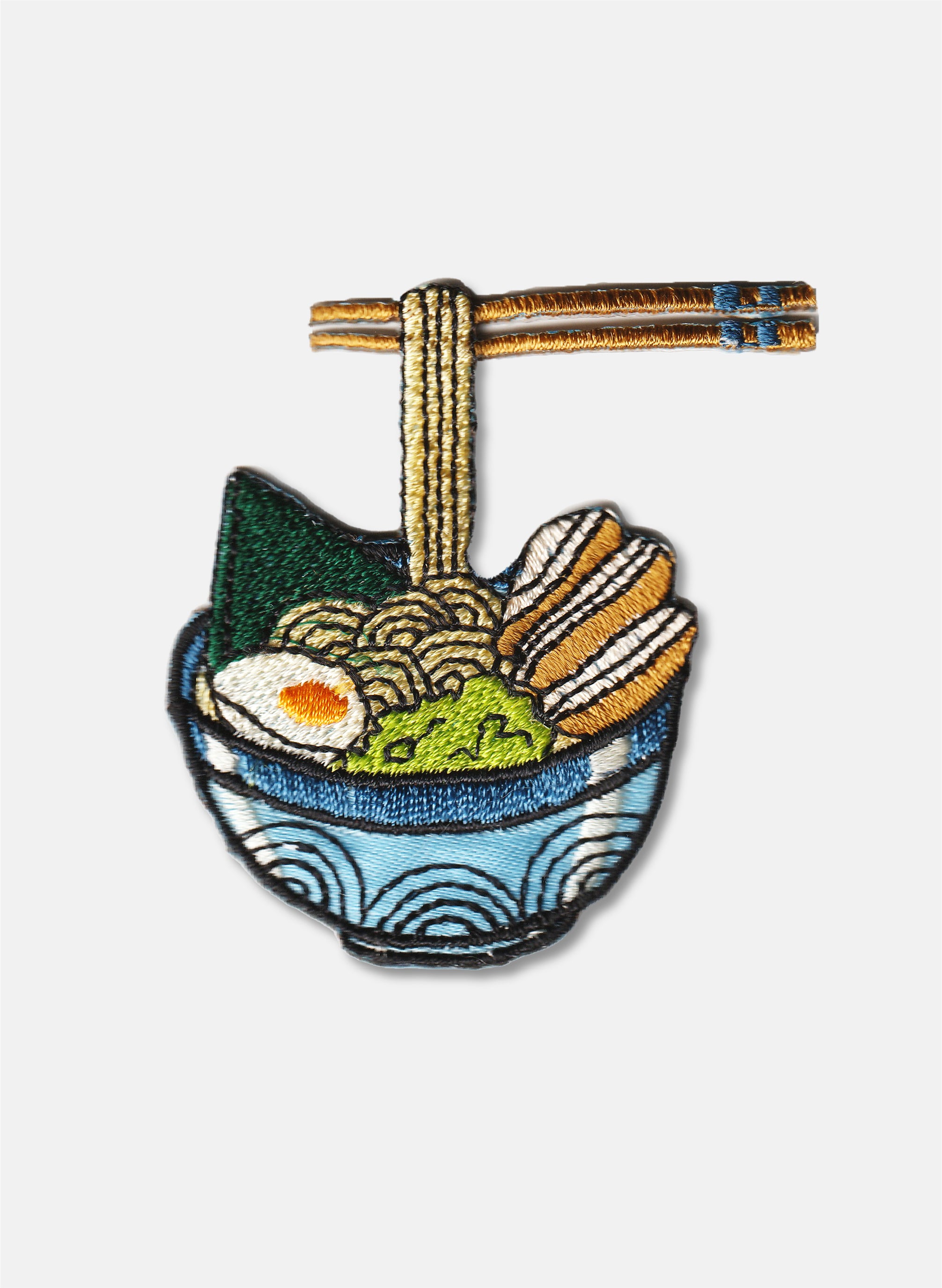 Ramen Iron on Patch