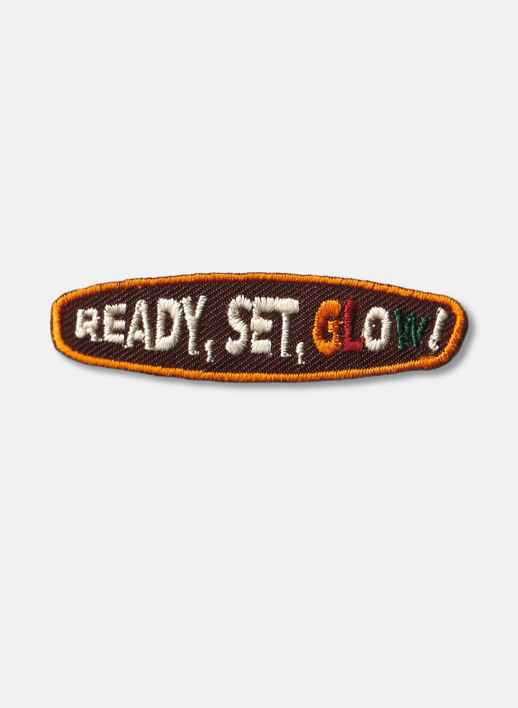 Ready Set Glow Iron on Patch