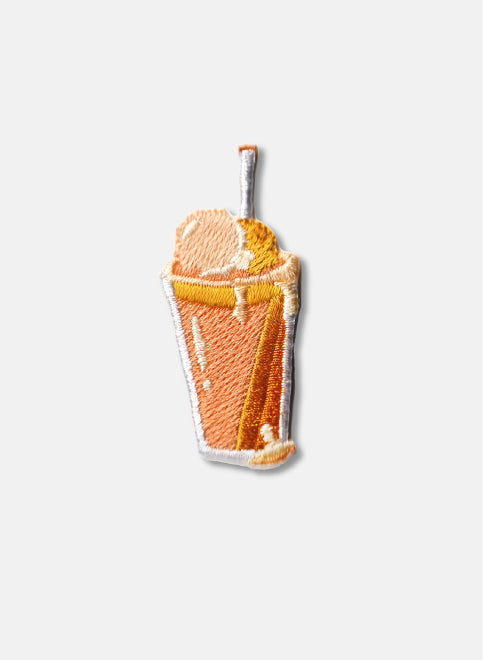 Thai Milk Tea Iron On Patch