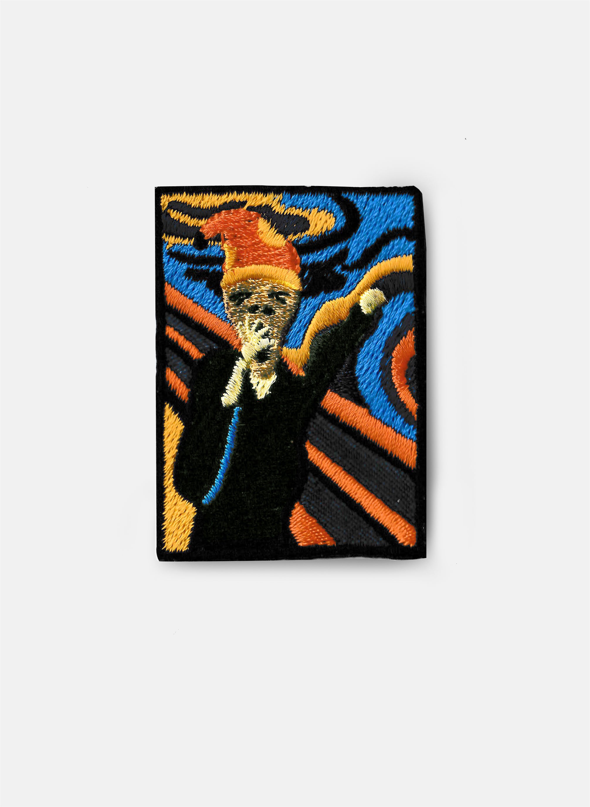 The Yawn Iron on Patch