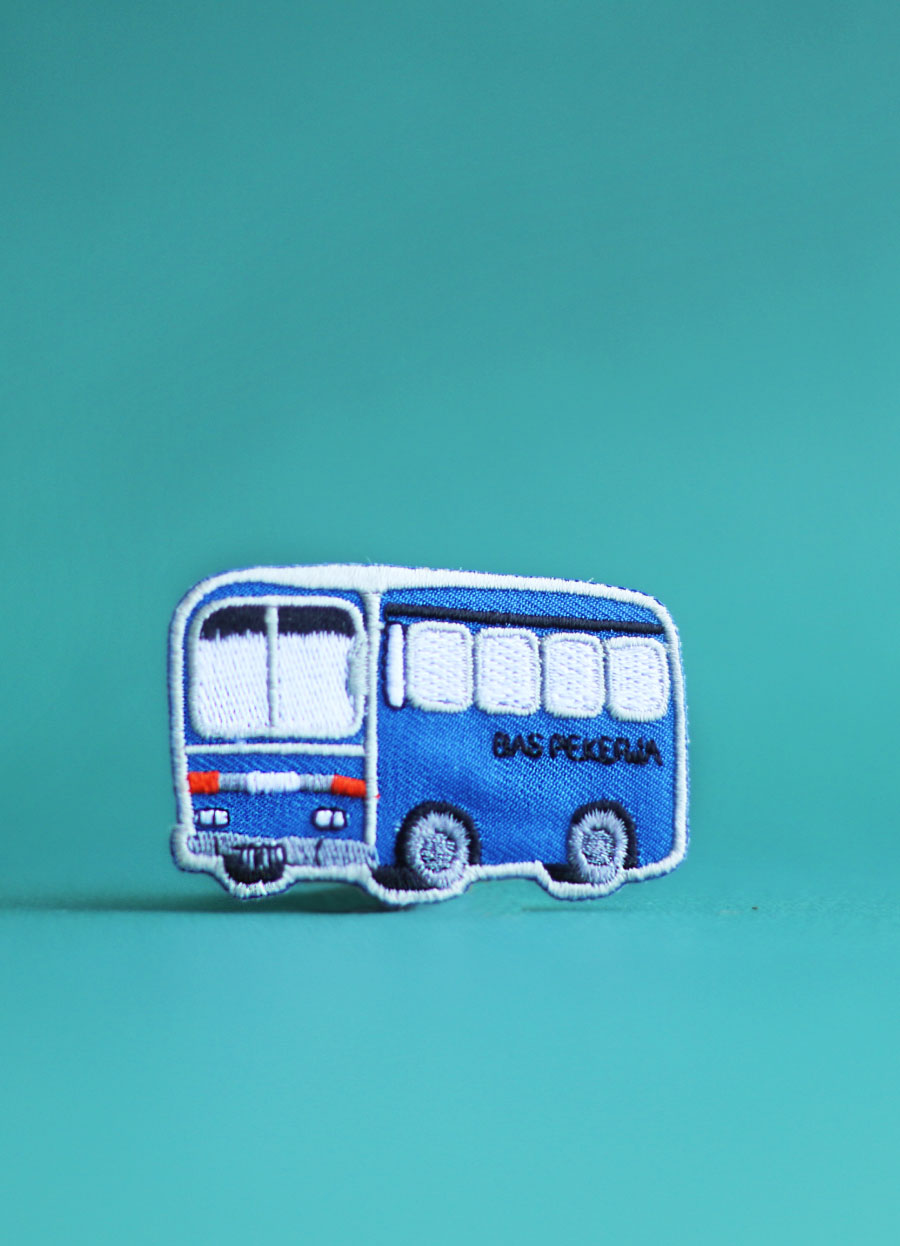 Bas Pekerja Iron On Patch