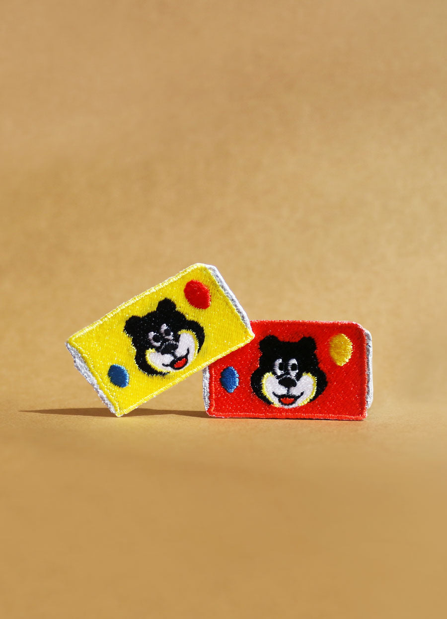Bear Gum Iron On Patch