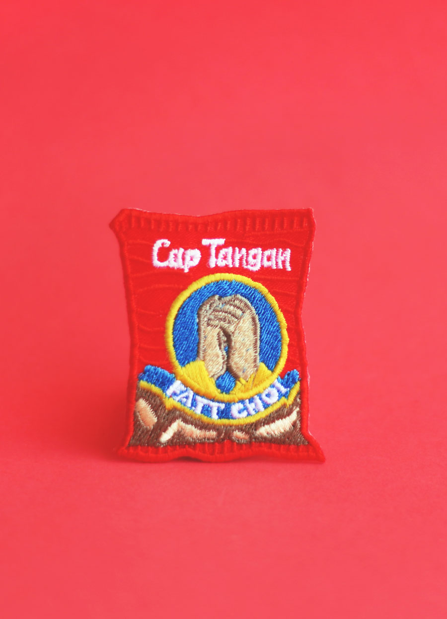 Cap Tangan Iron On Patch
