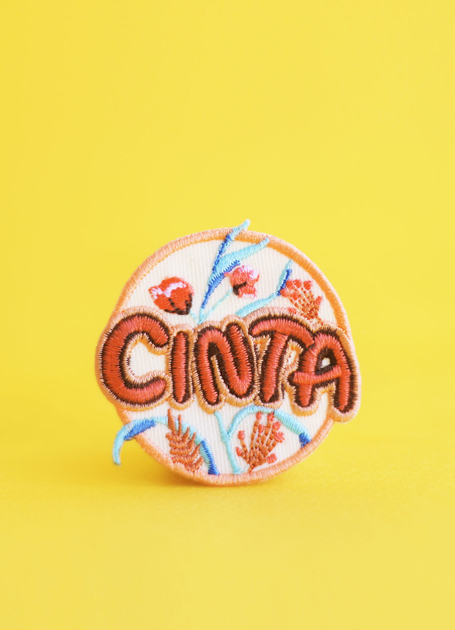 Cinta Iron On Patch