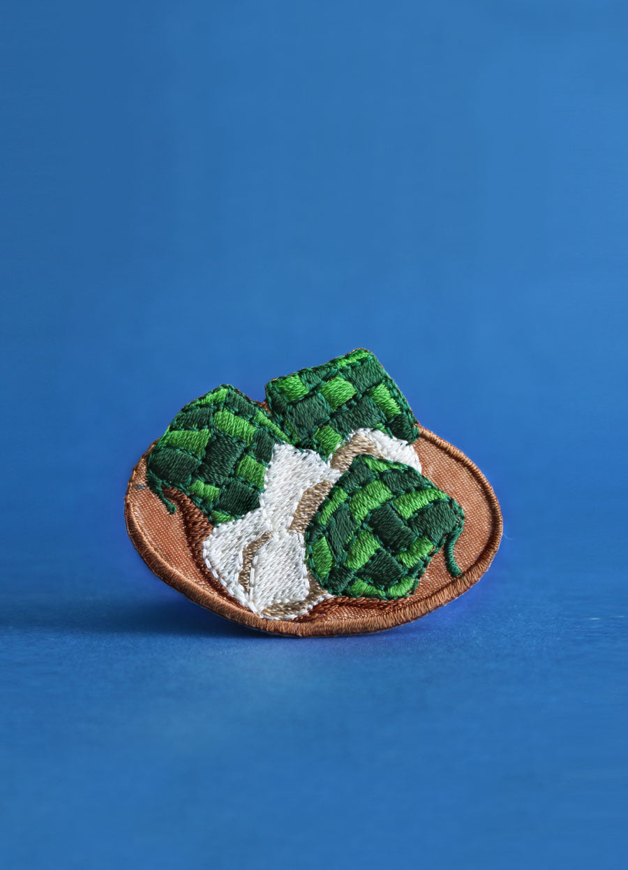 Ketupat Iron On Patch