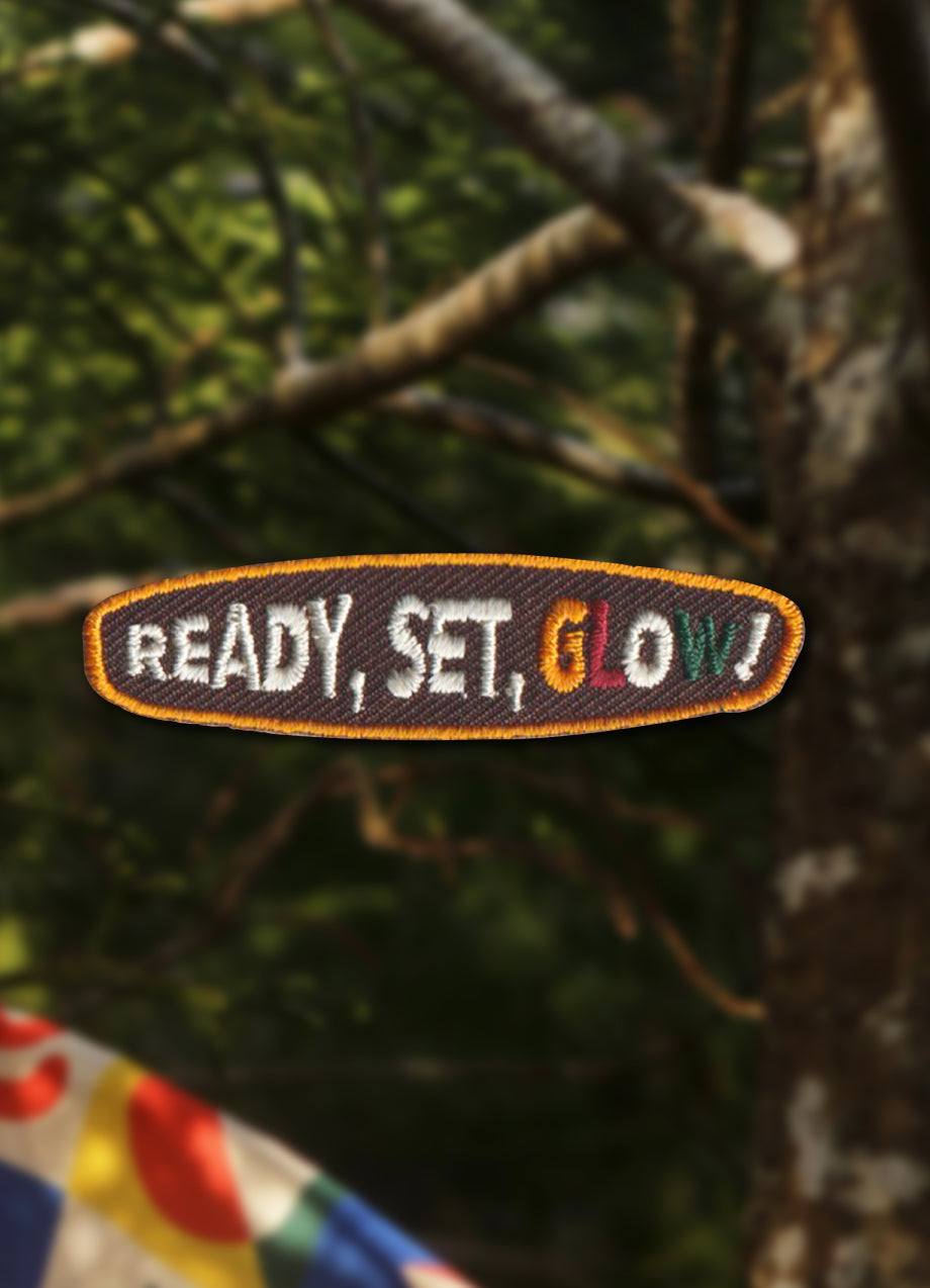 Ready Set Glow Iron on Patch