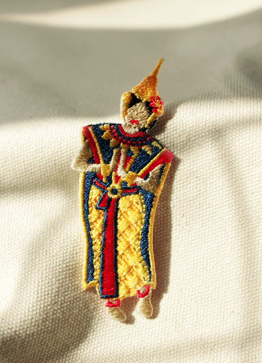 Thai Dance Iron On Patch