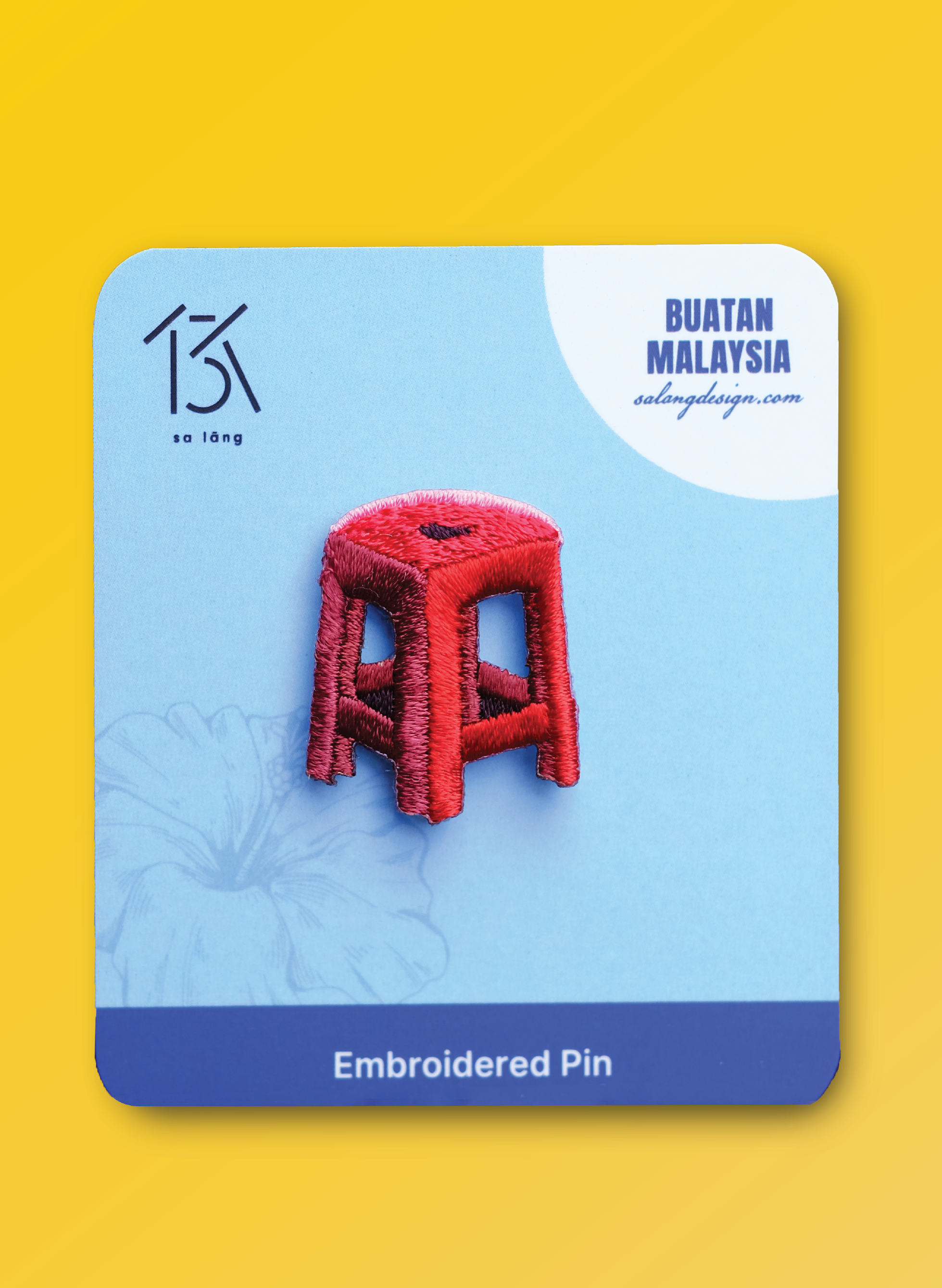 Plastic Stool Embroidery Pin