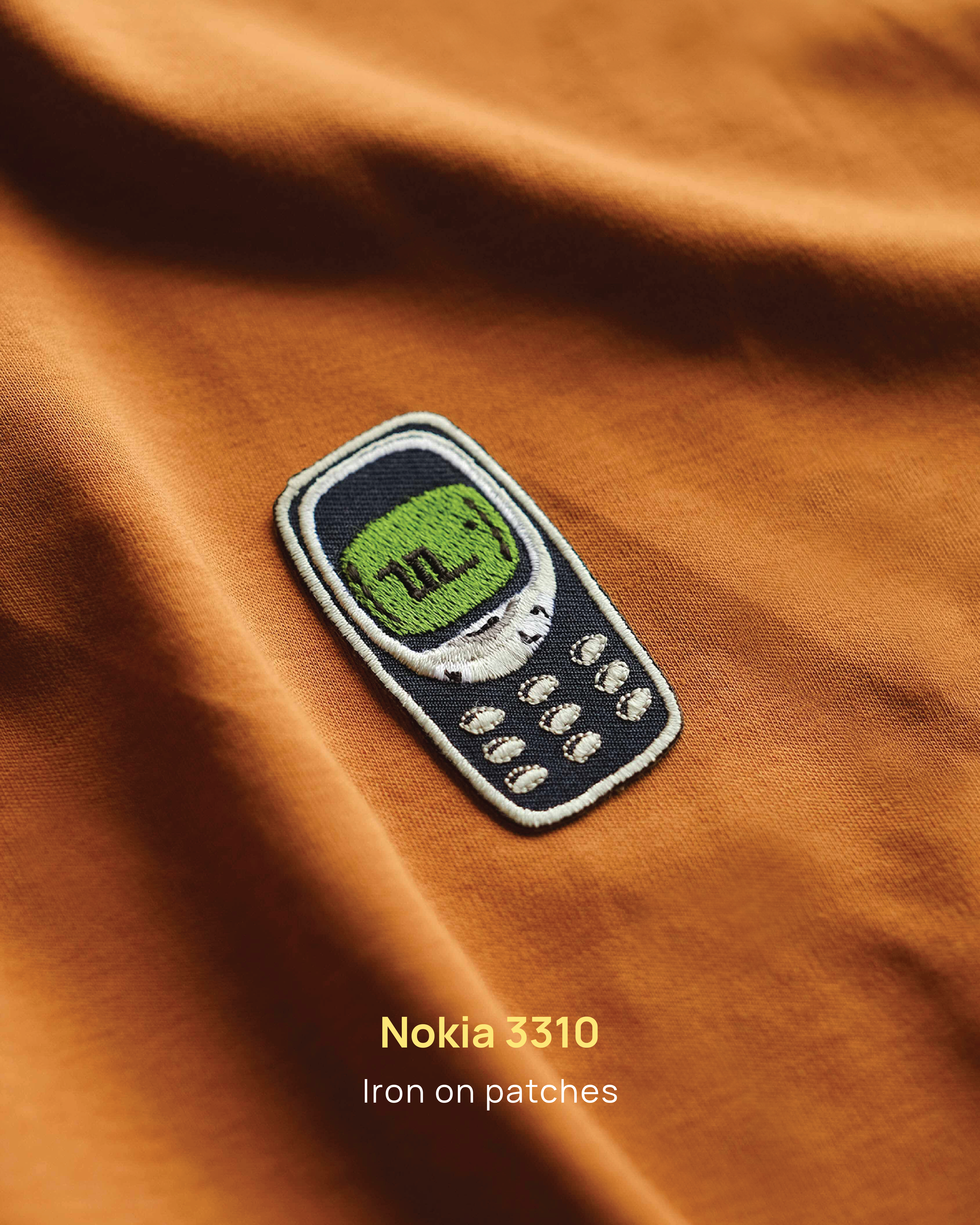 Nokia 3310 Iron on Patch