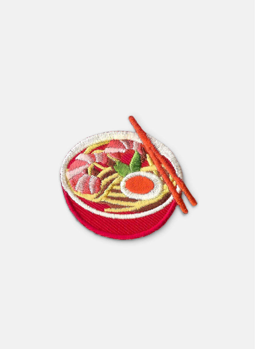 Prawn Mee Iron on Patch