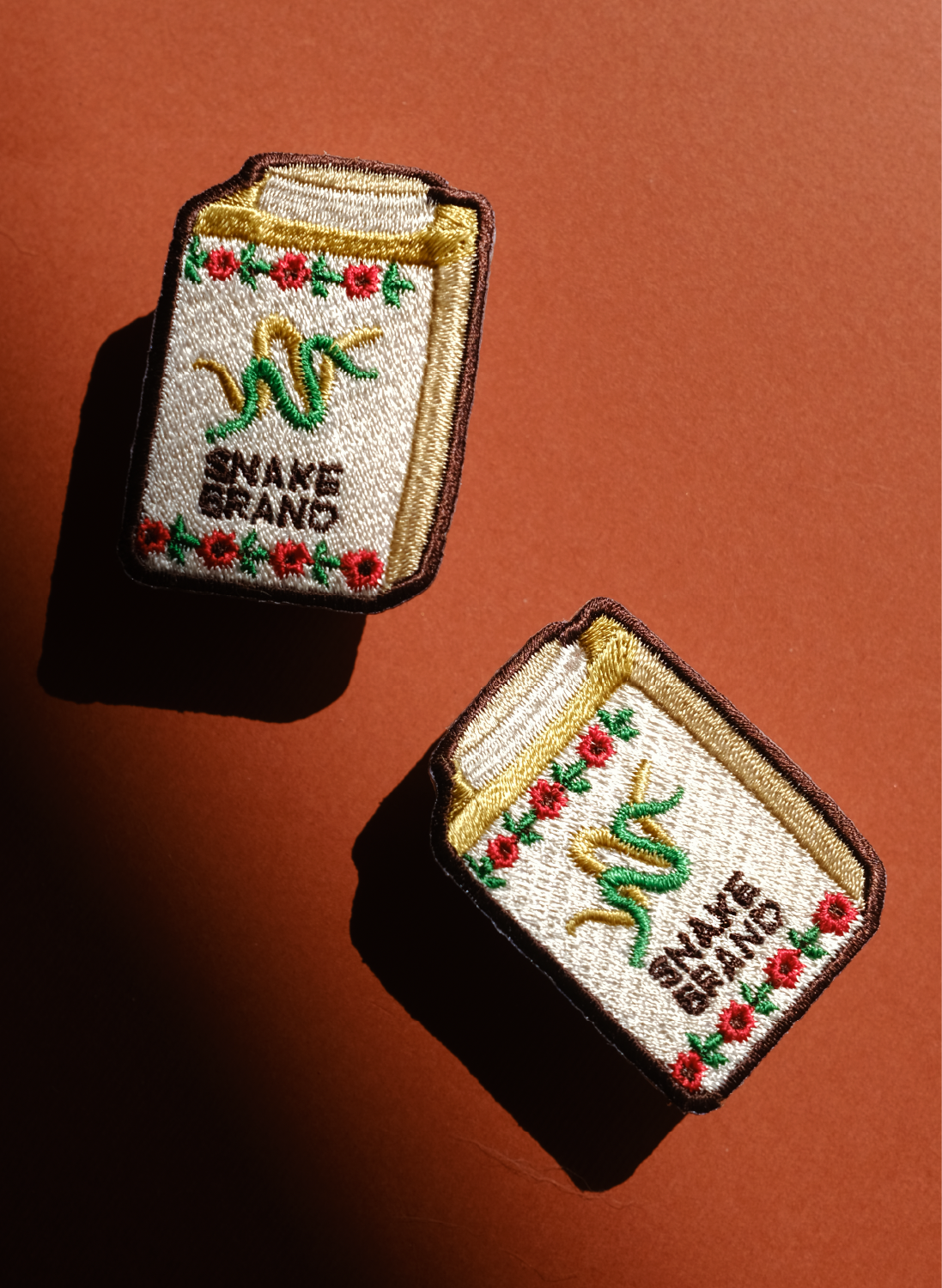 Snake Brand Powder Iron On Patch