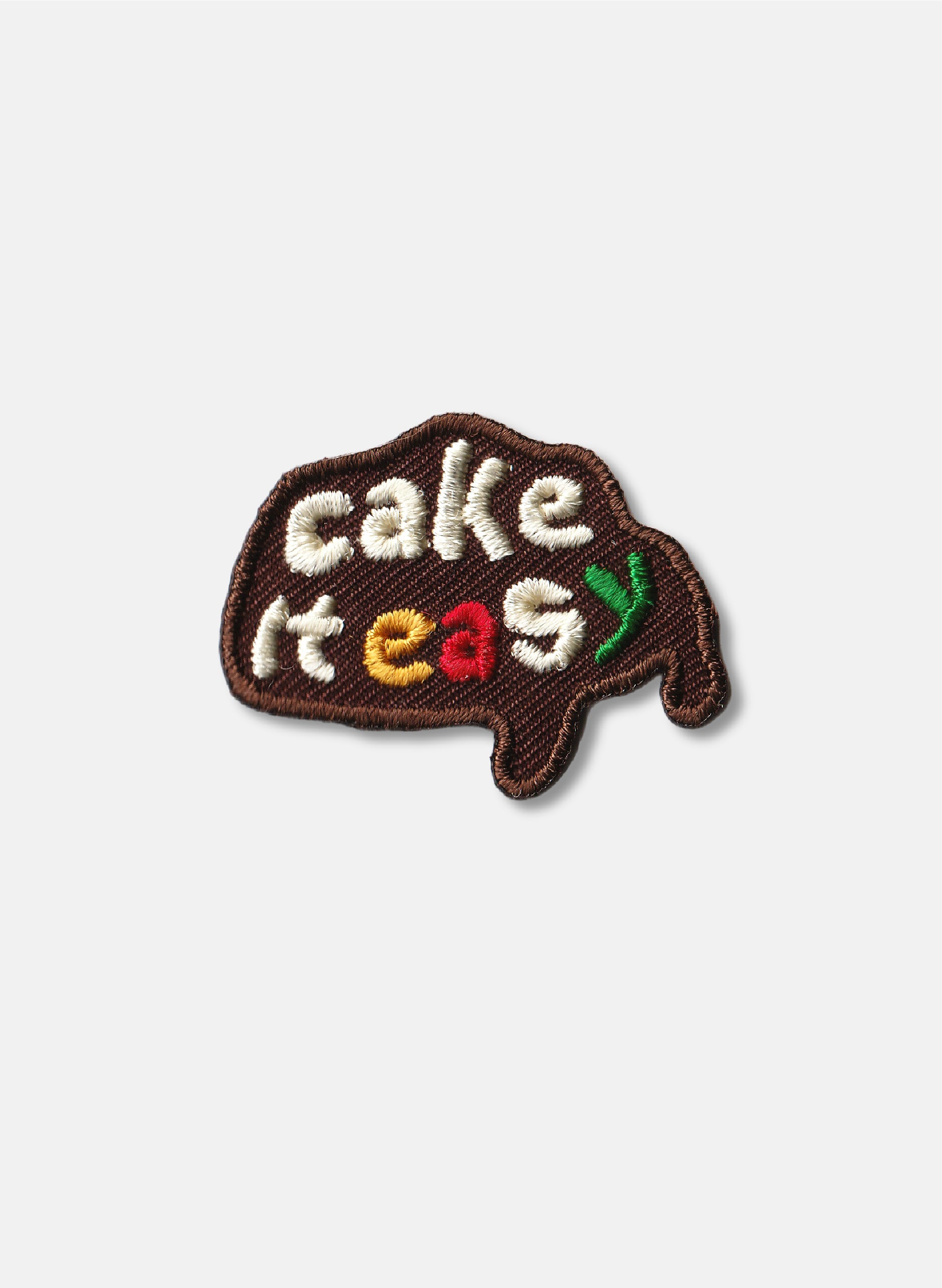 Cake It Easy Iron on Patch