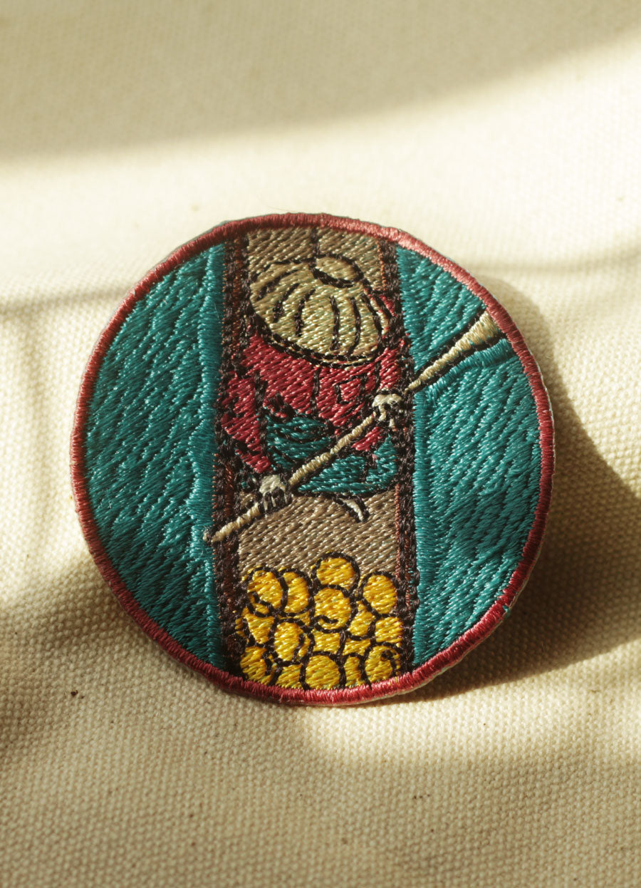 Floating Boat Iron On Patch